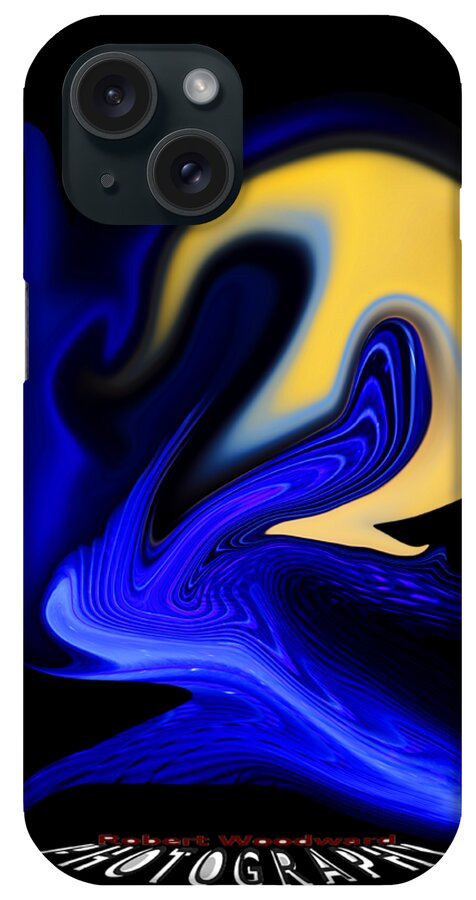 Abstract iPhone Case featuring the digital art Dawn Transparency by Robert Woodward