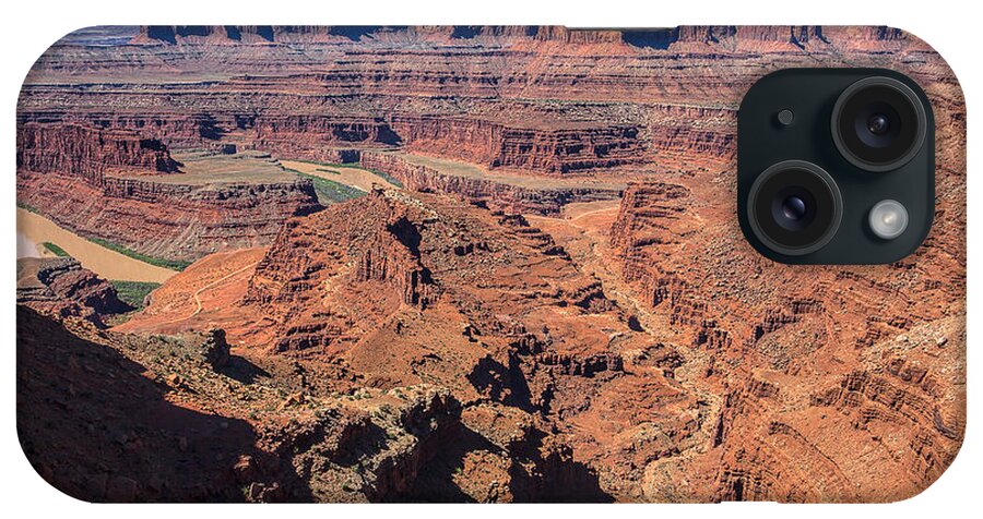  Red Rocks iPhone Case featuring the photograph Dead Horse Point by Jim Garrison