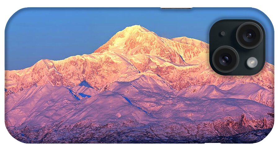 Alaska Landscape iPhone Case featuring the photograph Deanli Dawn by Ed Boudreau