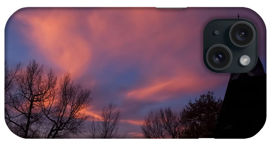 Landscape iPhone Case featuring the photograph December Skies by Ellery Russell