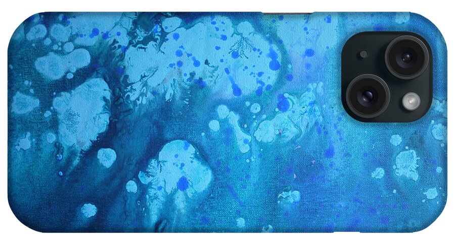Ocean iPhone Case featuring the painting Deep Water by Julia Underwood
