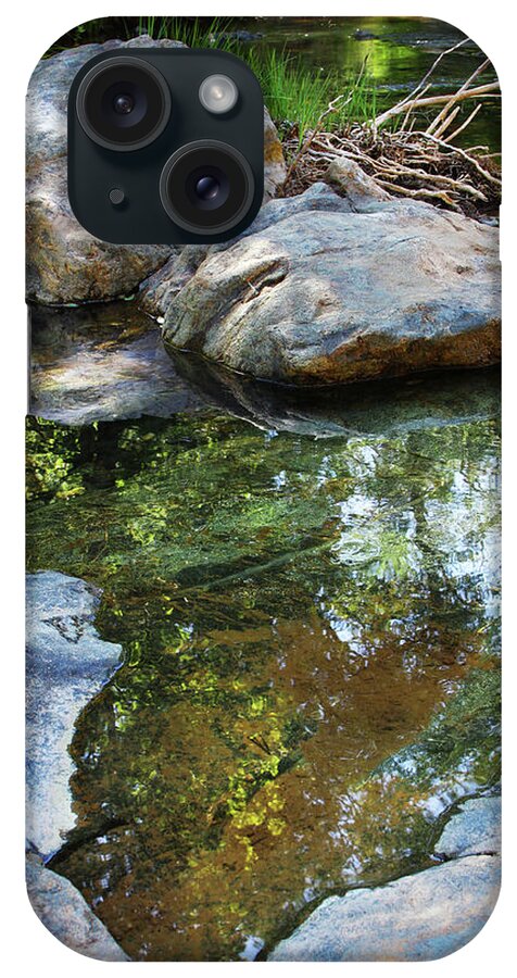 Deer Creek iPhone Case featuring the digital art Deer Creek Point Print by Lisa Redfern