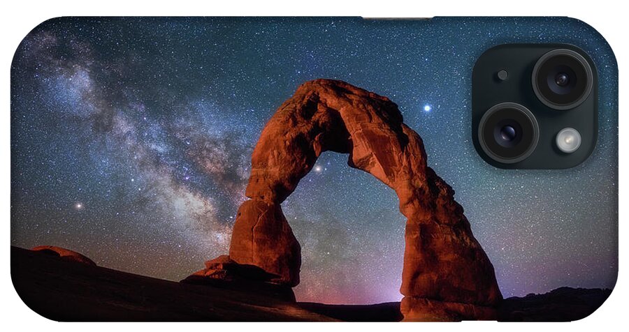 Delicate Arch iPhone Case featuring the photograph Delicate Alignment by Darren White