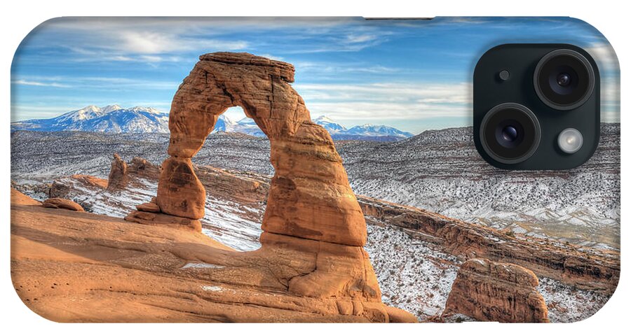 Mark Whitt iPhone Case featuring the photograph Delicate Arch by Mark Whitt