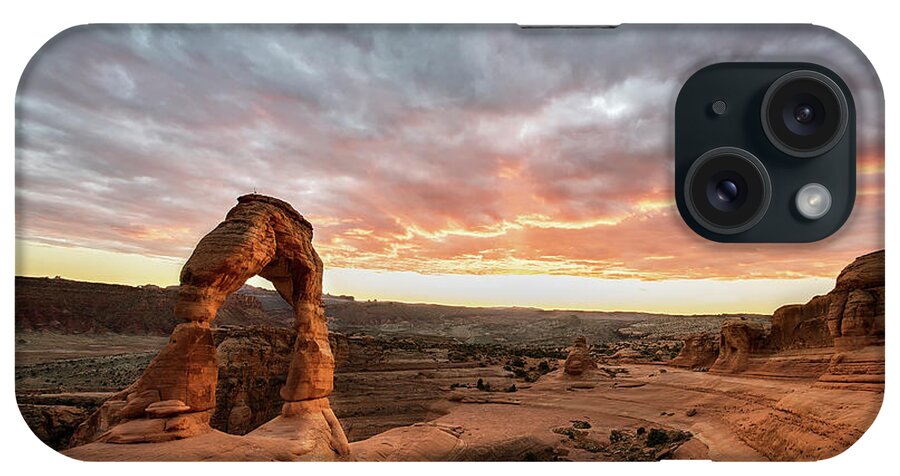 Photograph iPhone Case featuring the photograph Delicate at Sunset by Jon Glaser