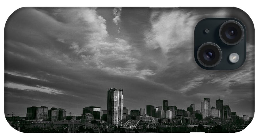 Denver Skyline iPhone Case featuring the photograph Denver Skyline by Kristal Kraft