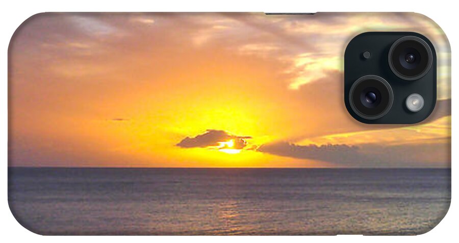 St. Lucia iPhone Case featuring the photograph Departing St. Lucia by Don Mercer