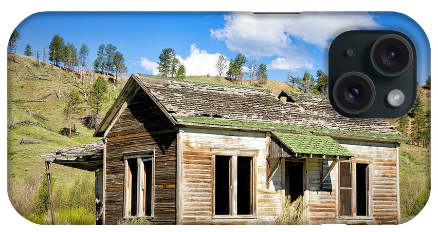  Shed iPhone Case featuring the photograph Deserted Colorado Cabin by Timothy Hacker