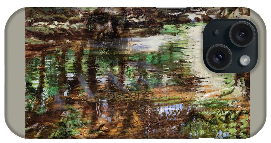 Biblical iPhone Case featuring the painting Design - Designer by Graham Braddock