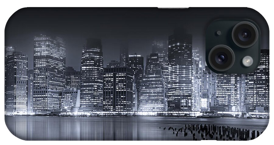 New York iPhone Case featuring the photograph Destination New York City by Mark Andrew Thomas
