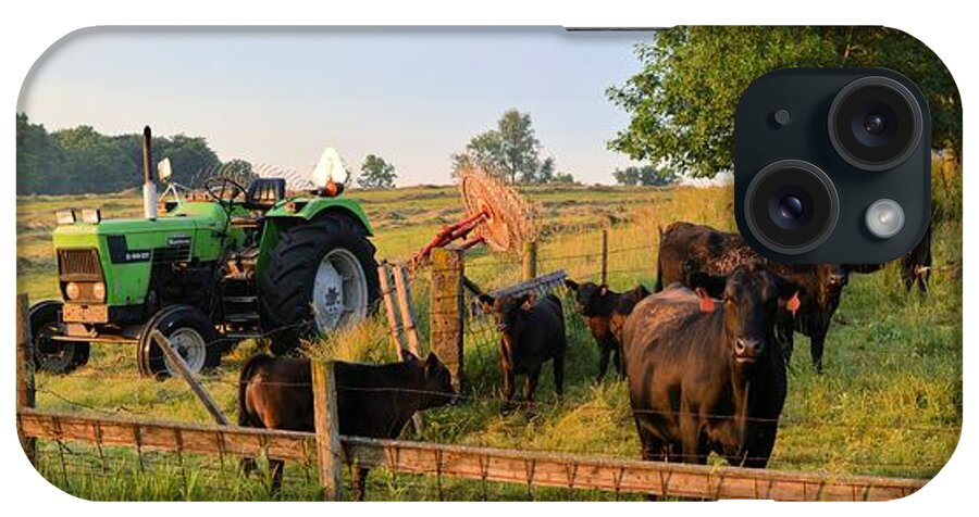 Tractor iPhone Case featuring the photograph Deutz D 6807 by Bonfire Photography
