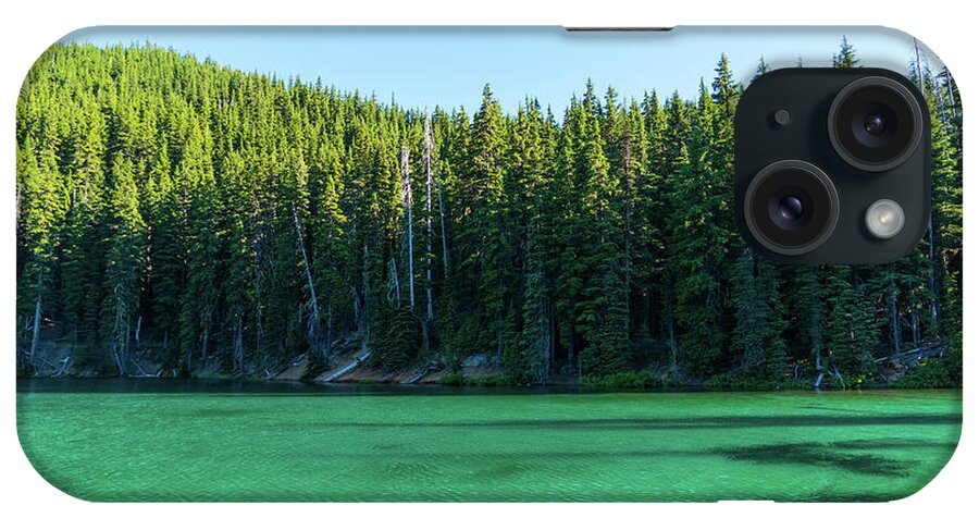Oregon iPhone Case featuring the photograph Devil's Lake Deschutes National Forest Oregon by Lawrence S Richardson Jr