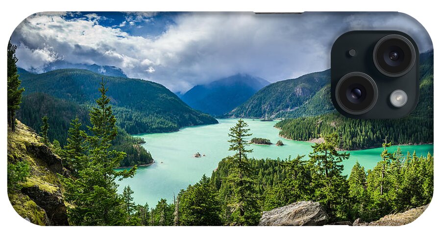 Seattle Photographer iPhone Case featuring the photograph Diablo Lake, North Cascades, WA by Tommy Farnsworth