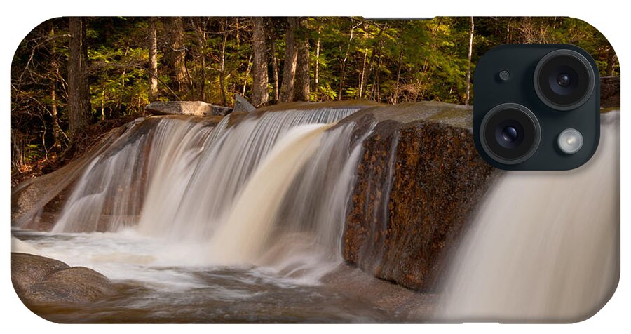New England iPhone Case featuring the photograph Diana's Baths Waterfalls in Bartlett New Hampshire by Brenda Jacobs