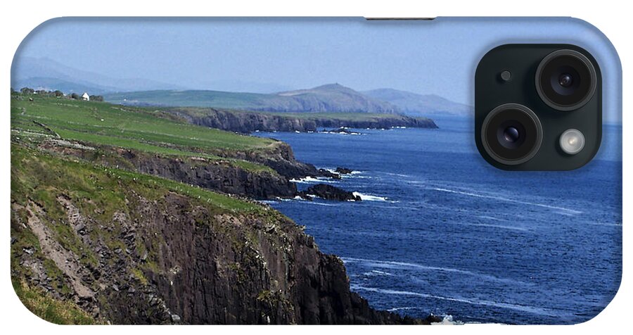 Irish iPhone Case featuring the photograph Dingle Coast Near Fahan Ireland by Teresa Mucha