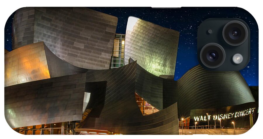 Disney Concert Hall iPhone Case featuring the photograph Disney Concert Hall by Robert Hebert