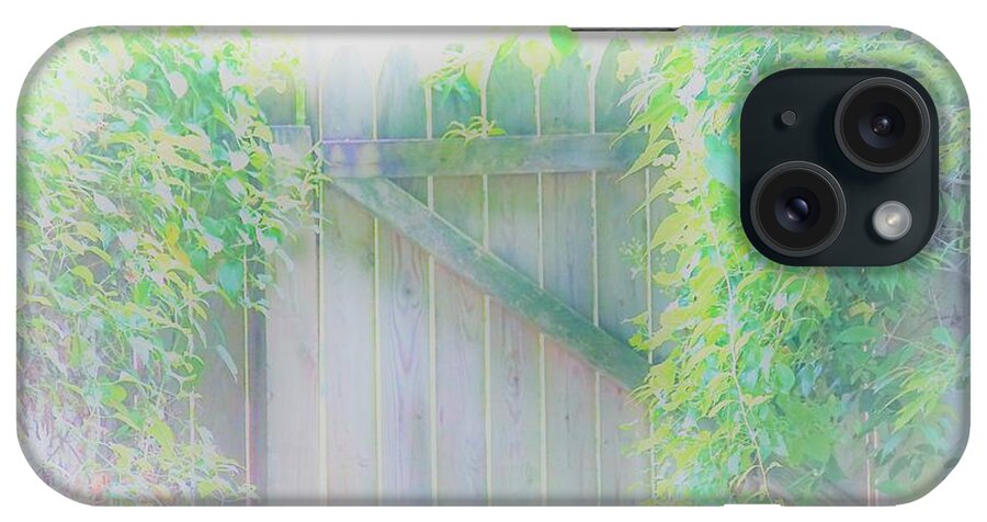 Garden iPhone Case featuring the photograph Do I want to Leave the Garden by Merle Grenz