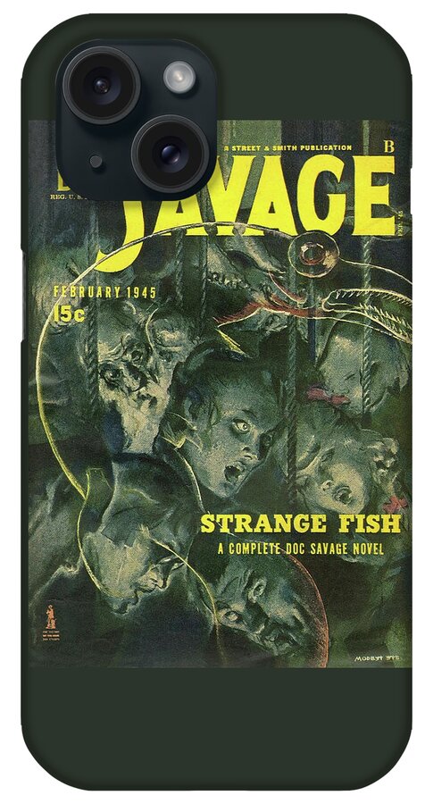 Doc Savage Strange Fish iPhone Case
