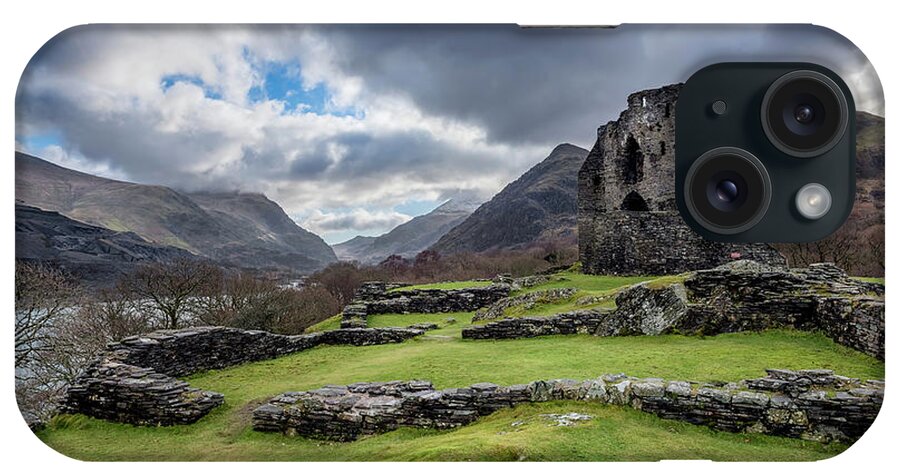 Dolbadarn Castle iPhone Case featuring the photograph Dolbadarn Castle Snowdonia by Adrian Evans