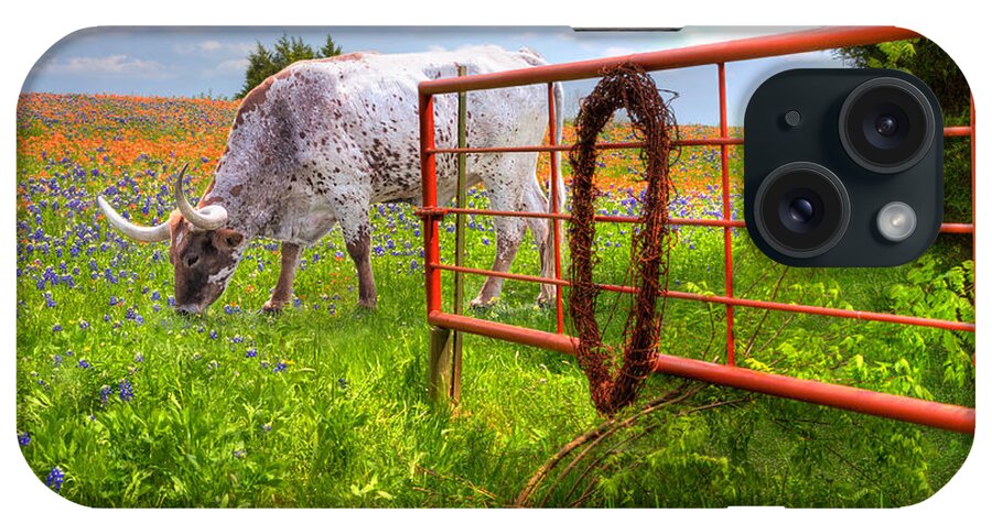 Animals iPhone Case featuring the photograph Dont Fence Him In by David and Carol Kelly