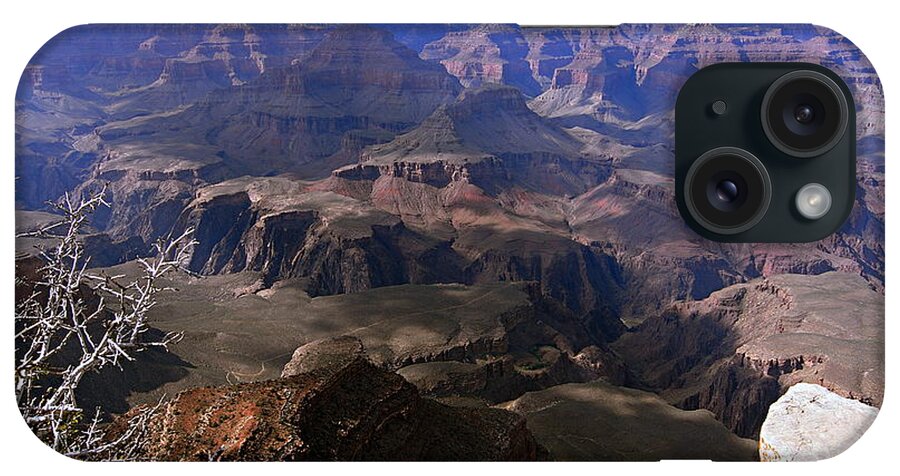 Grand Canyon National Park iPhone Case featuring the photograph Don't Get Too Close to the Edge by Larry Ricker