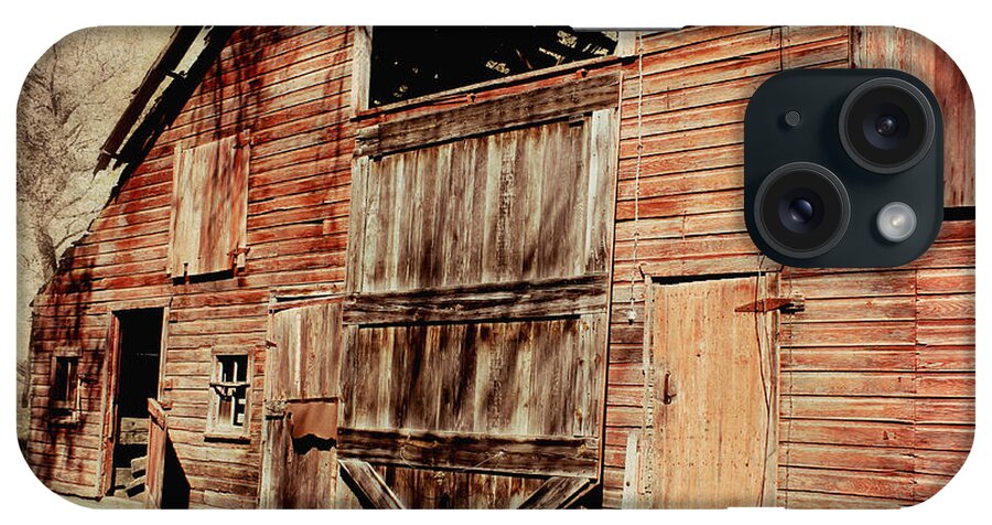  Barn iPhone Case featuring the photograph Doors Open by Julie Hamilton