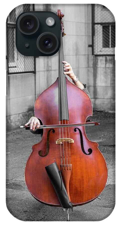 Double Bass iPhone Case featuring the photograph Double Bass by Glenn Woodell