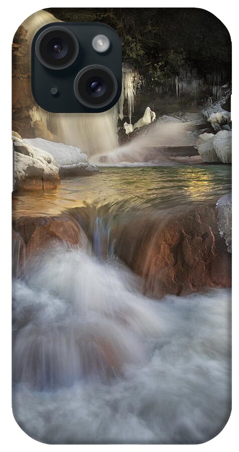Waterfall iPhone Case featuring the photograph Douglas Falls Flow by Art Cole