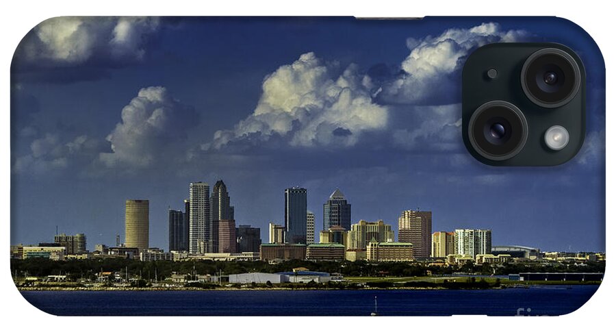 Photo Art iPhone Case featuring the photograph Down Town Tampa by Ken Frischkorn