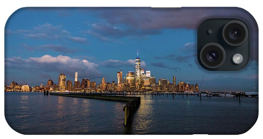 Manhattan iPhone Case featuring the photograph Downtown Manhattan by Zawhaus Photography