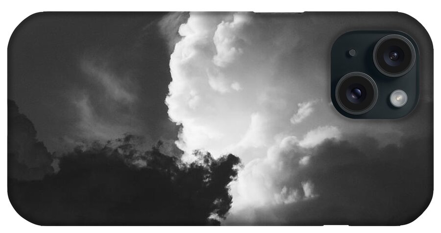 Drama In A Western Sky iPhone Case featuring the photograph Drama in a Western Sky by Bill Tomsa