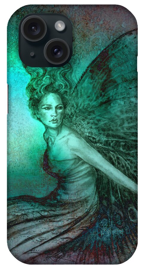 Fairy iPhone Case featuring the painting Dream Fairy by Ragen Mendenhall