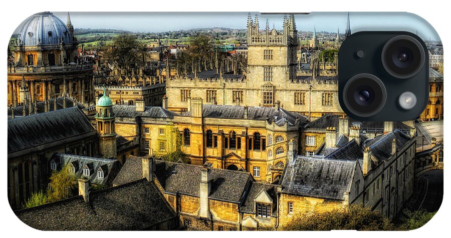Oxford iPhone Case featuring the photograph Dreaming Spires by Nigel Fletcher-Jones