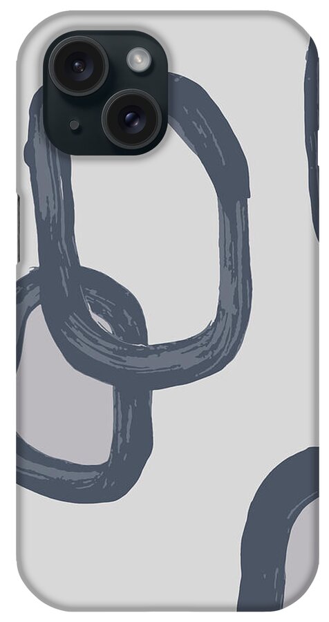 Minimal iPhone Case featuring the painting Dry Brush 3 by Cortney Herron