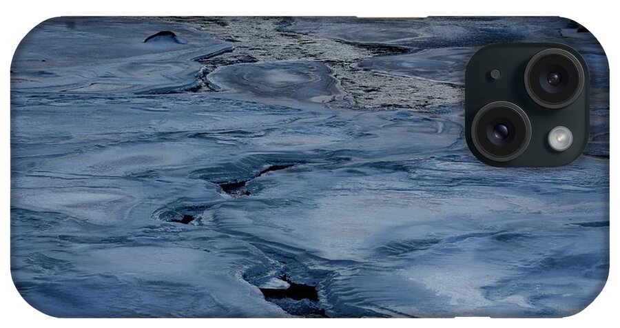 Frozen River iPhone Case featuring the photograph Dry Fork Freeze by Randy Bodkins