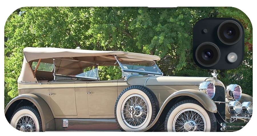 Duesenberg Model A iPhone Case featuring the photograph Duesenberg Model A by Jackie Russo