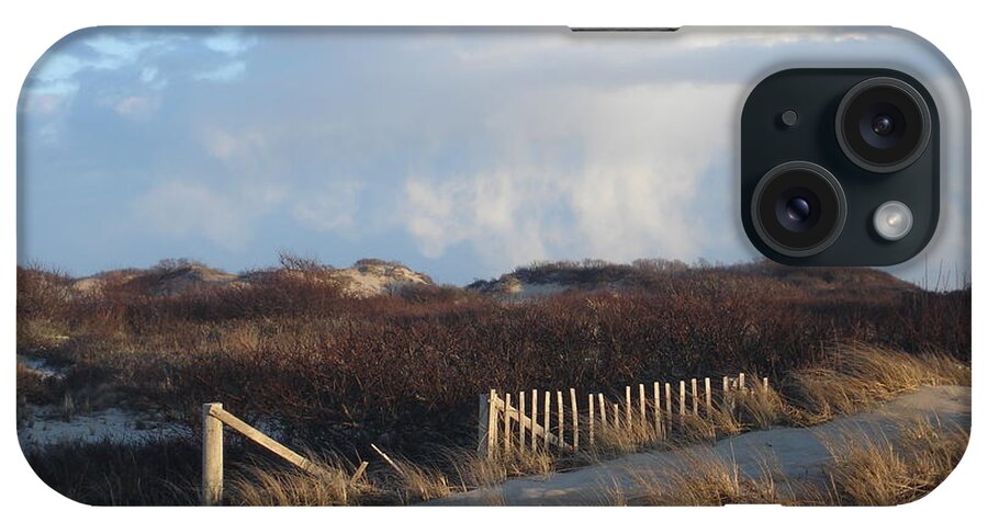 Provincetown iPhone Case featuring the photograph Dune Trail 1 by Ellen Koplow