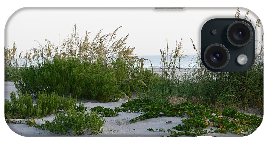 Beach Prints iPhone Case featuring the photograph Dunes After Sunrise 7-19-15 by Julianne Felton