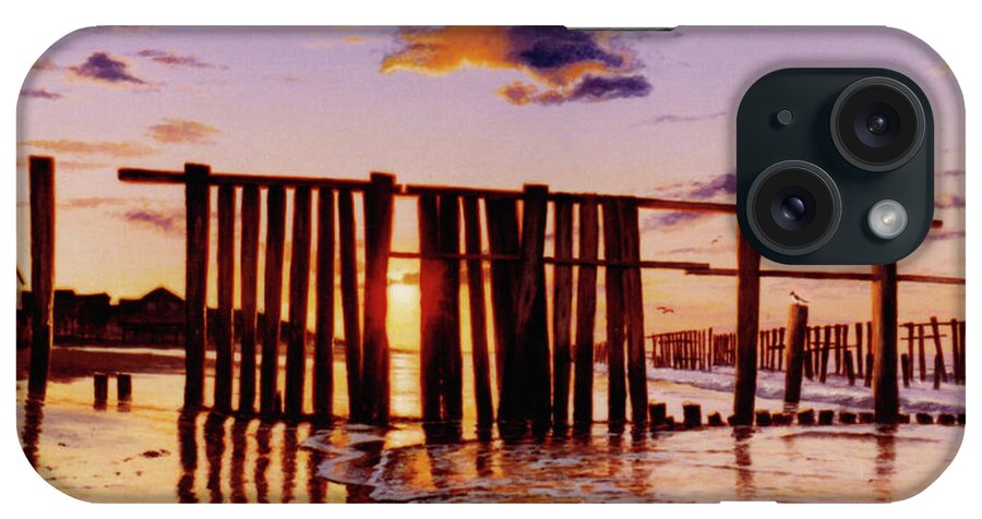 Morning iPhone Case featuring the painting Early Morning Contrasts by Randy Welborn