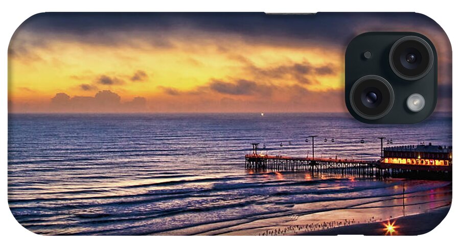 Beach iPhone Case featuring the photograph Early Morning In Daytona Beach by Christopher Holmes
