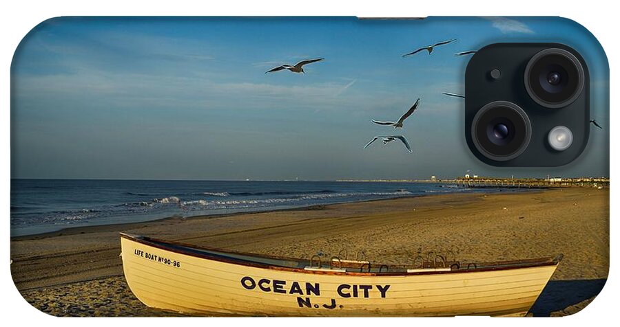 Early Morning iPhone Case featuring the photograph Early Morning Ocean City NJ by James DeFazio