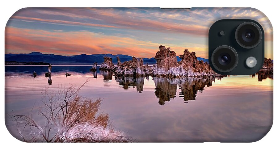 Endre iPhone Case featuring the photograph Early Morning Tufa 2 by Endre Balogh