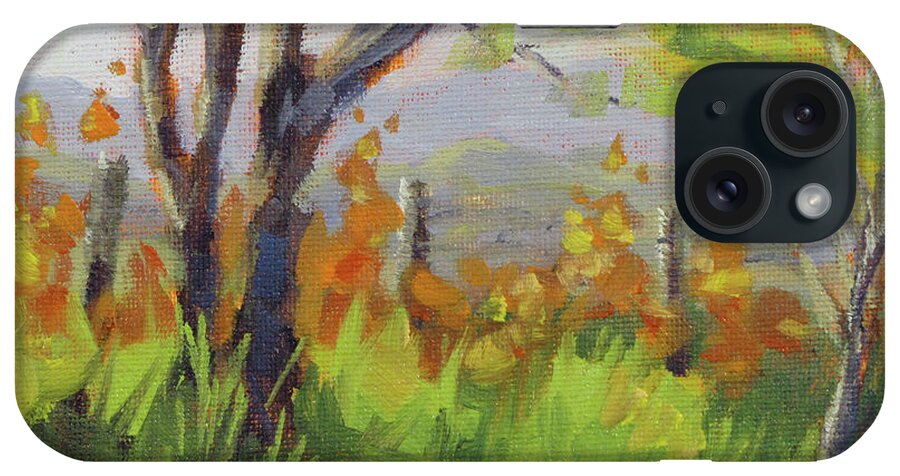 Spring iPhone Case featuring the painting Early Spring by Karen Ilari