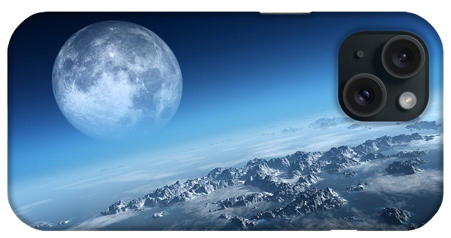 Earth iPhone Case featuring the photograph Earth icy ocean aerial view by Johan Swanepoel