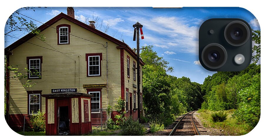 Nature iPhone Case featuring the photograph East Kingston Station by Tricia Marchlik