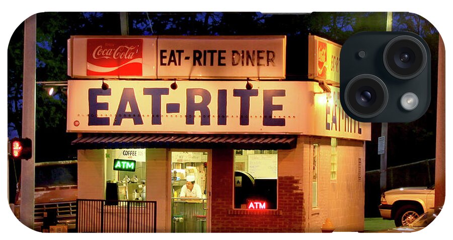 St Louis iPhone Case featuring the photograph Eat Rite Diner St Louis by Garry McMichael