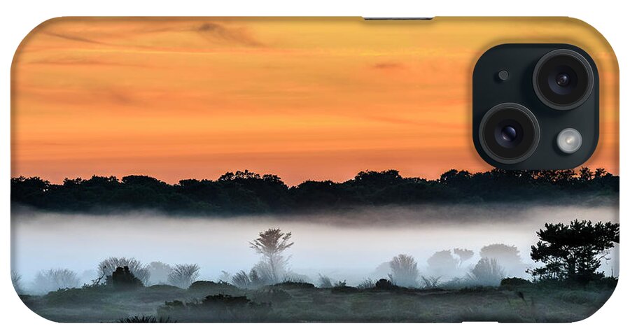 Moss iPhone Case featuring the photograph Eavning by Elmer Jensen
