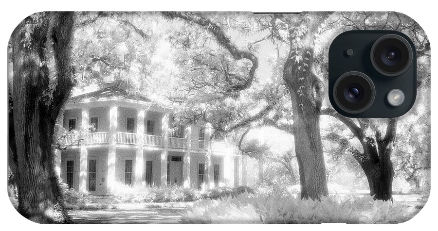Black And White Photograph iPhone Case featuring the photograph Eden Plantation A Florida State Park by John Harmon