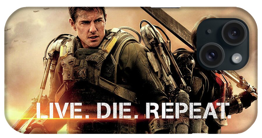 Edge Of Tomorrow iPhone Case featuring the digital art Edge Of Tomorrow by Super Lovely