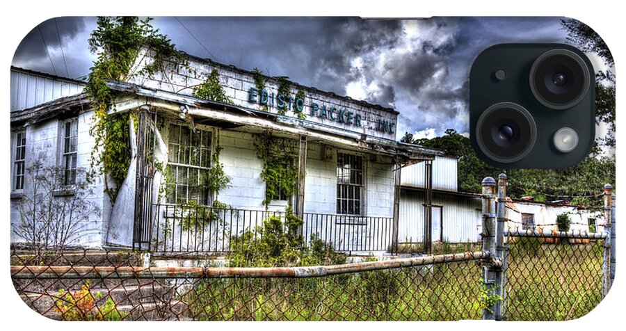 Abandoned Buildings iPhone Case featuring the photograph Edisto Packers by Harry B Brown